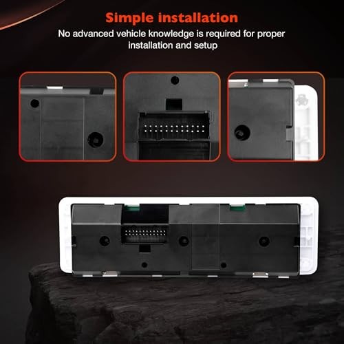 599-008 Front Climate Control Module A/C Heater Air Conditioning Panel,
