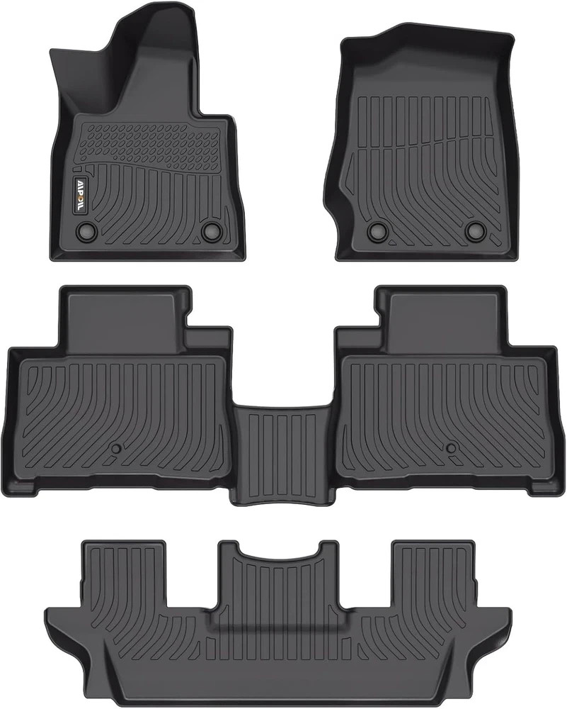 AIPOIL® Floor Mats for 2020-2024 2025 Lincoln Aviator 6 Seats Fits 1st & 2nd &
