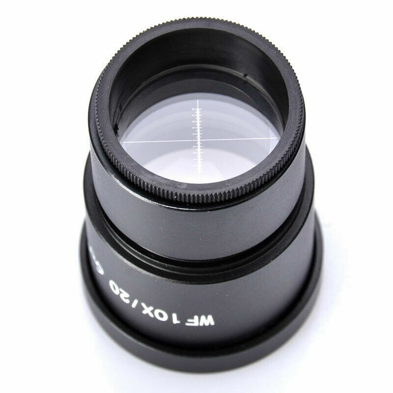 WF10X 20mm Zoom Stereo Microscope High Eyepoint Eyepiece 30mm or 30.5mm or Scale