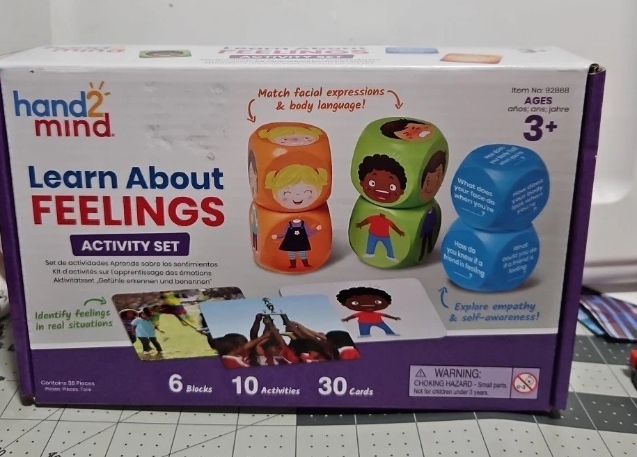Hand 2 Mind Learn About Feelings Activity Set NEW 3+ New In Box