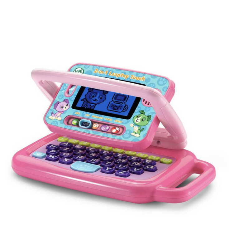 LeapFrog 2-in-1 LeapTop Touch, Pink