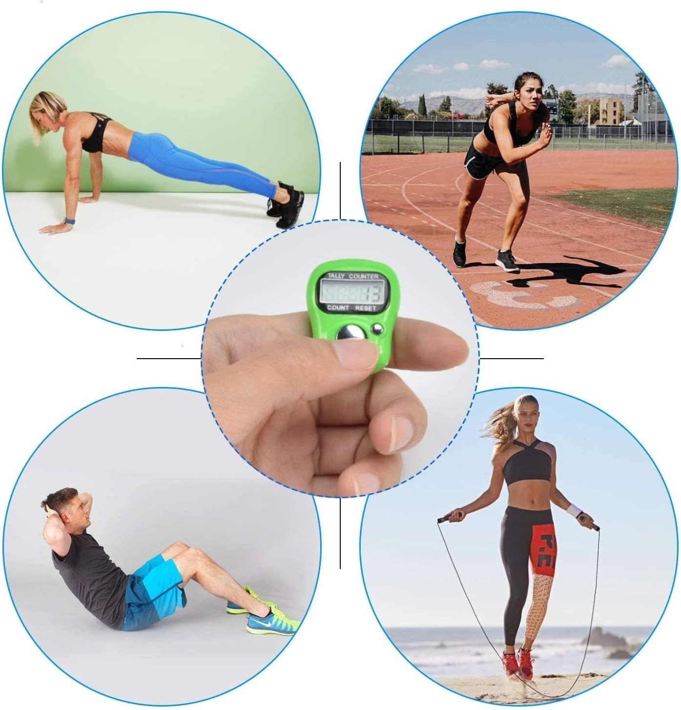 Portable 5-Digit Tally Counter with Durable ABS – Ideal for Multiple Activities