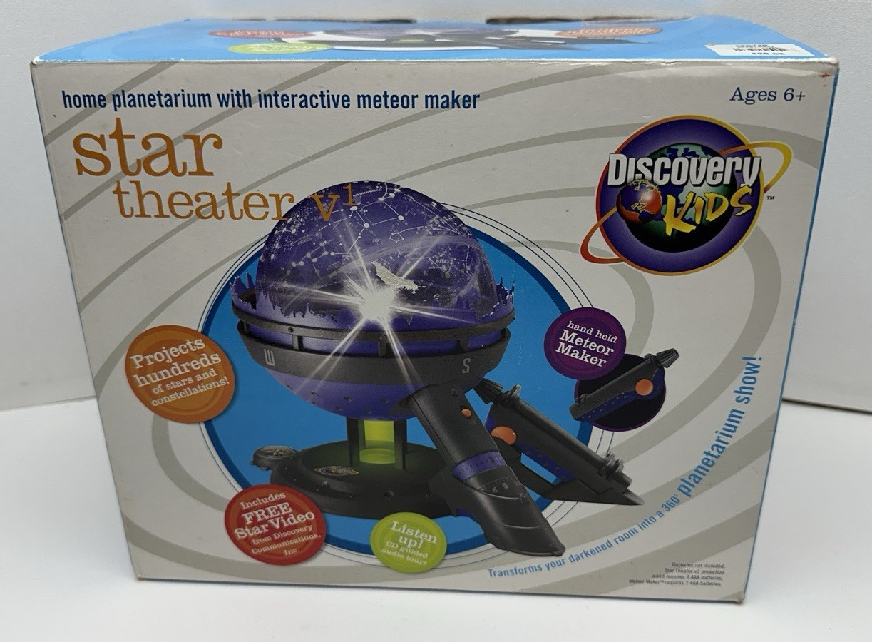 Discovery Kids Star Theater Night Sky Planetarium Child Learning – Not complete