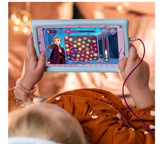 NIB pebble gear Disney Frozen 2- 7 in 16 GB kids tablet With case & charger