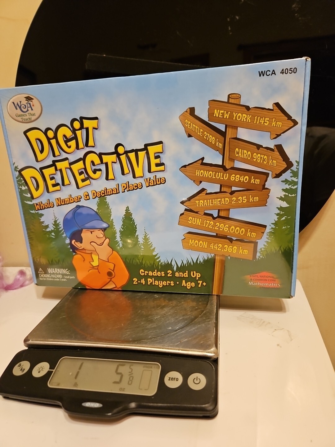 Digit Detective Game Whole Number & Decimal Place Value – WCA 4050-FACTORY SEAL