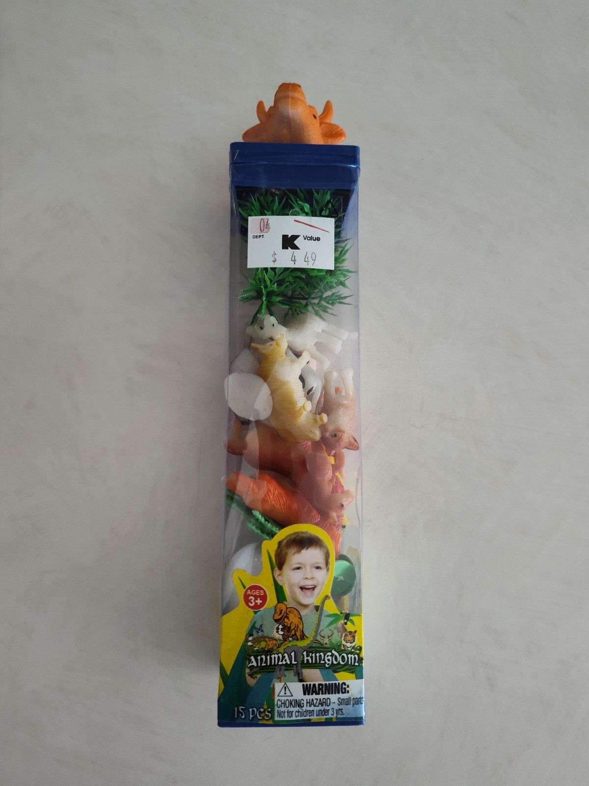 Vtg KMART Wow Animal Kingdom Figures & Accessories Small Plastic 15 pcs