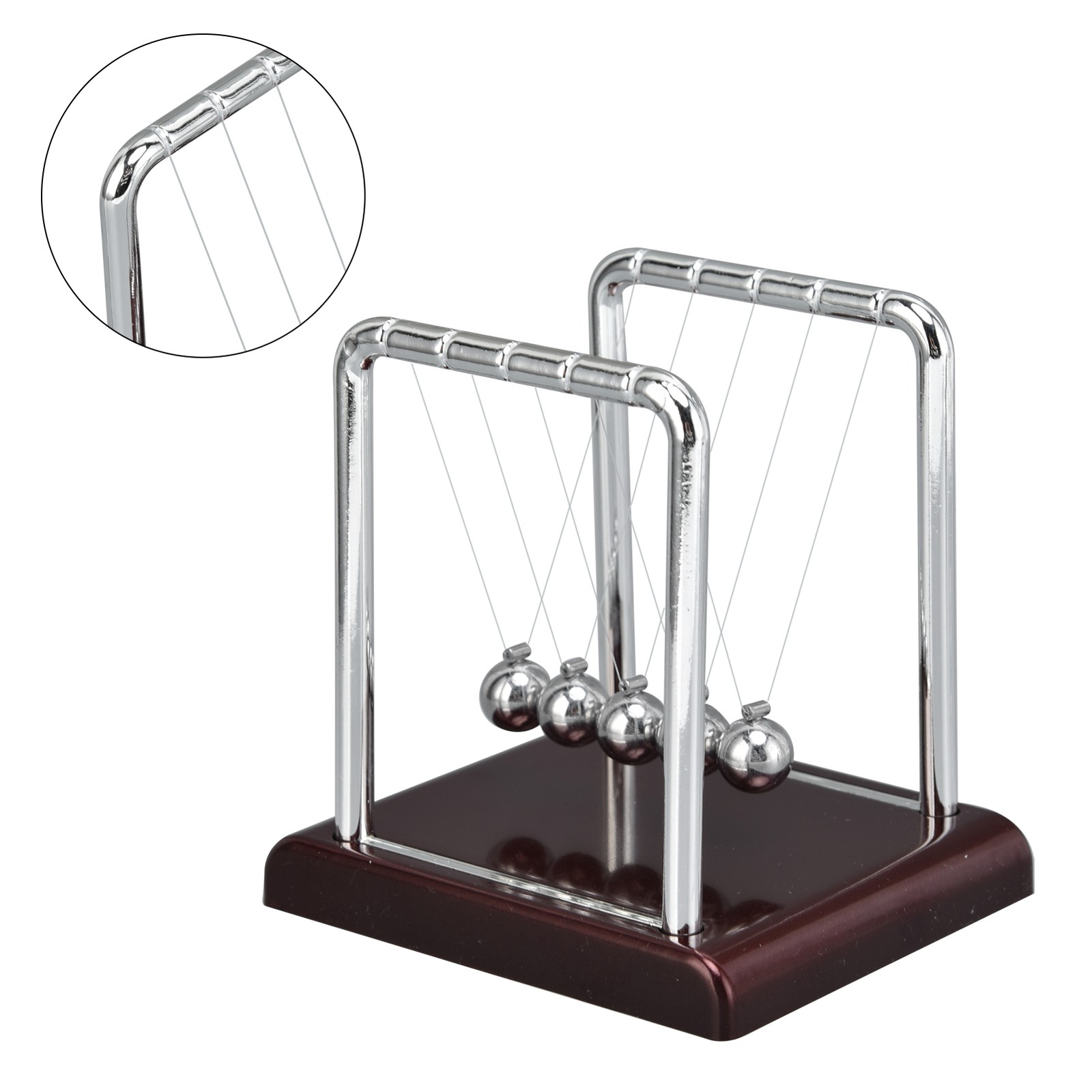 Balance Ball Physics Science Metal Office Games Desktop Decoration Toy