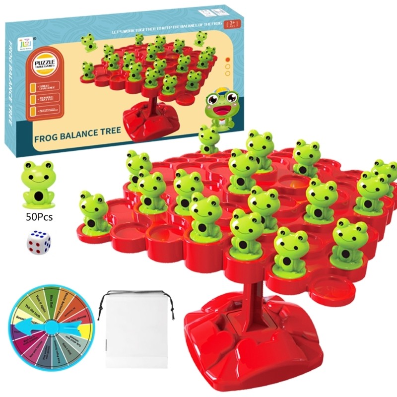 Counting Balance Tree Toy for Toddlers Frog Educational Toy STEM Learning Tool