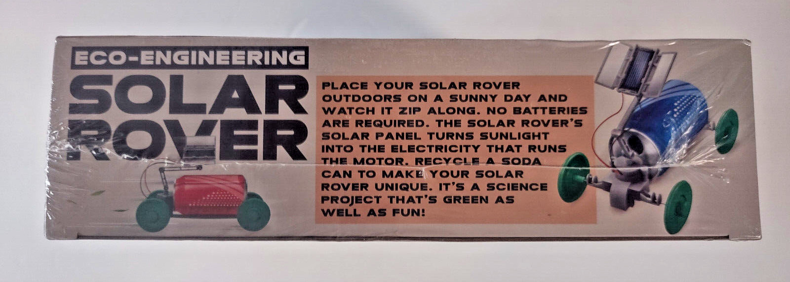 4M Eco-Engineering Green Science Solar Rover Project Kit Red Dot Design Winner!