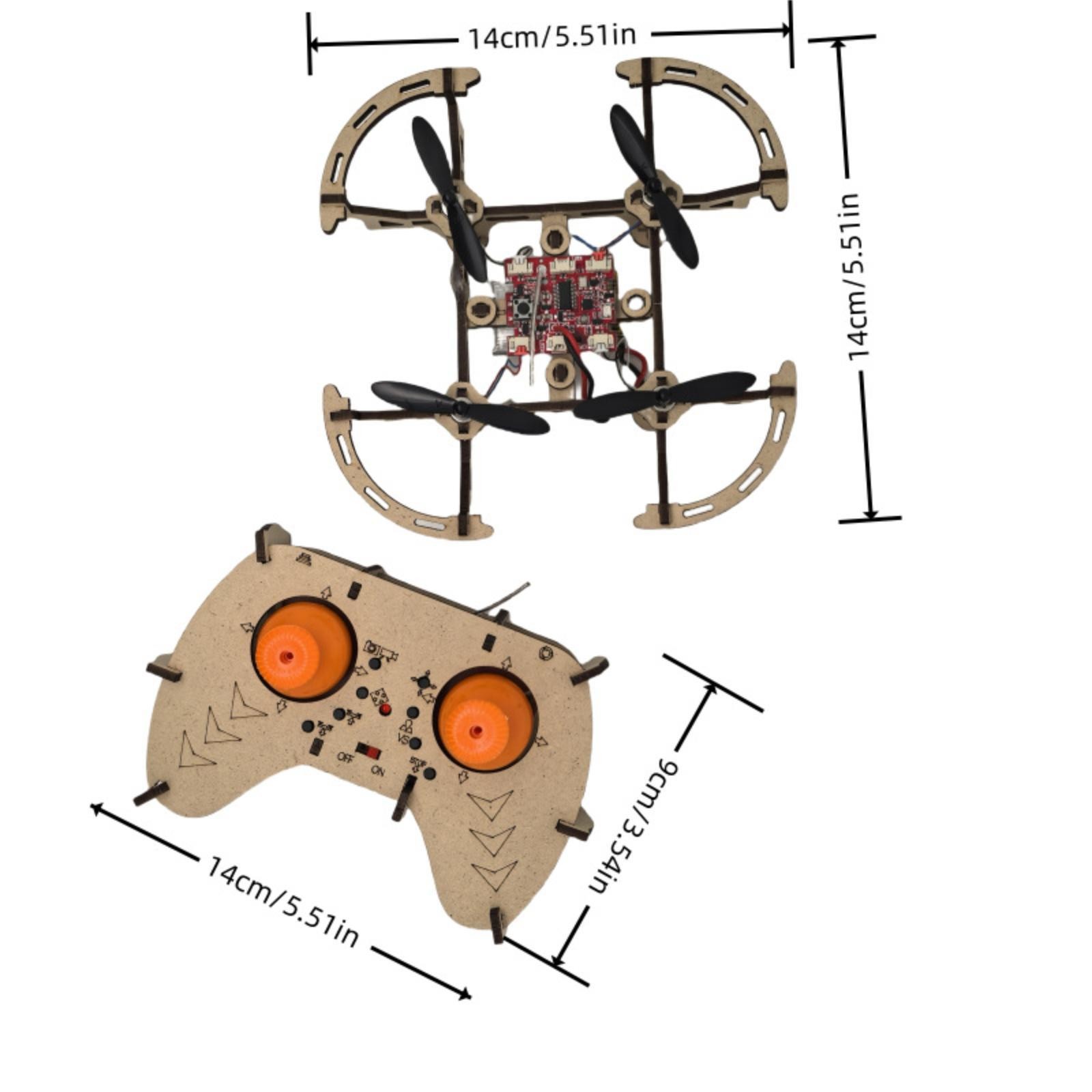 DIY Wooden RC Aircraft Kit Handcrafted Multipurpose Gift Crafts Accessories