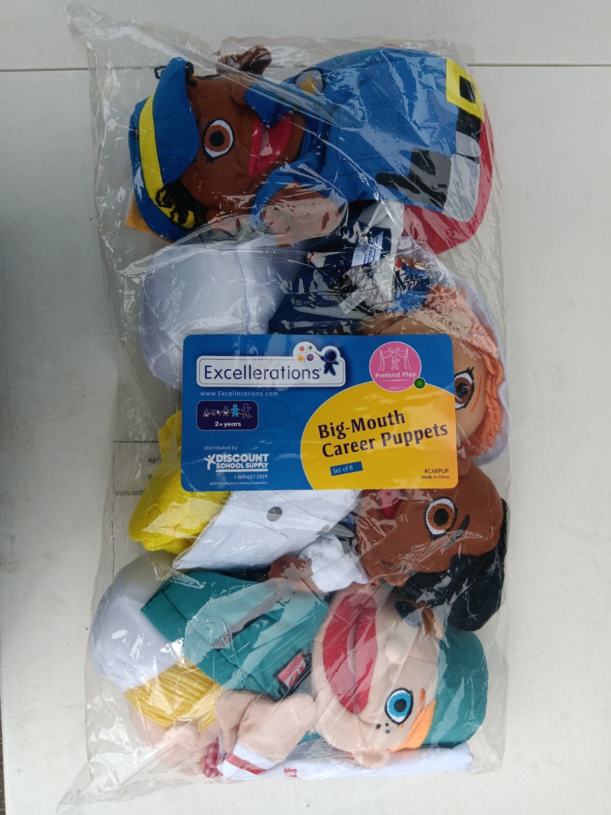 Excellerations Big Mouth Career Puppets