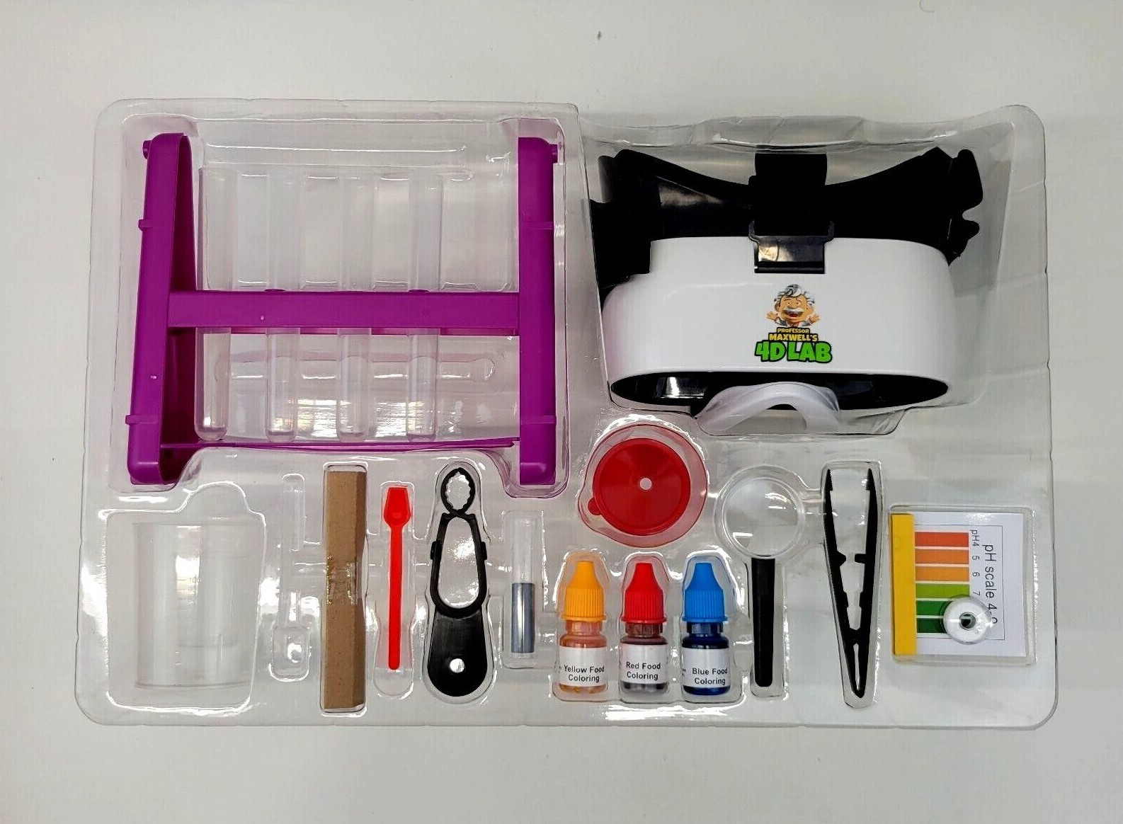 Professor Maxwells 4D Augmented Reality Chemistry Lab Stem Incomplete Open Box