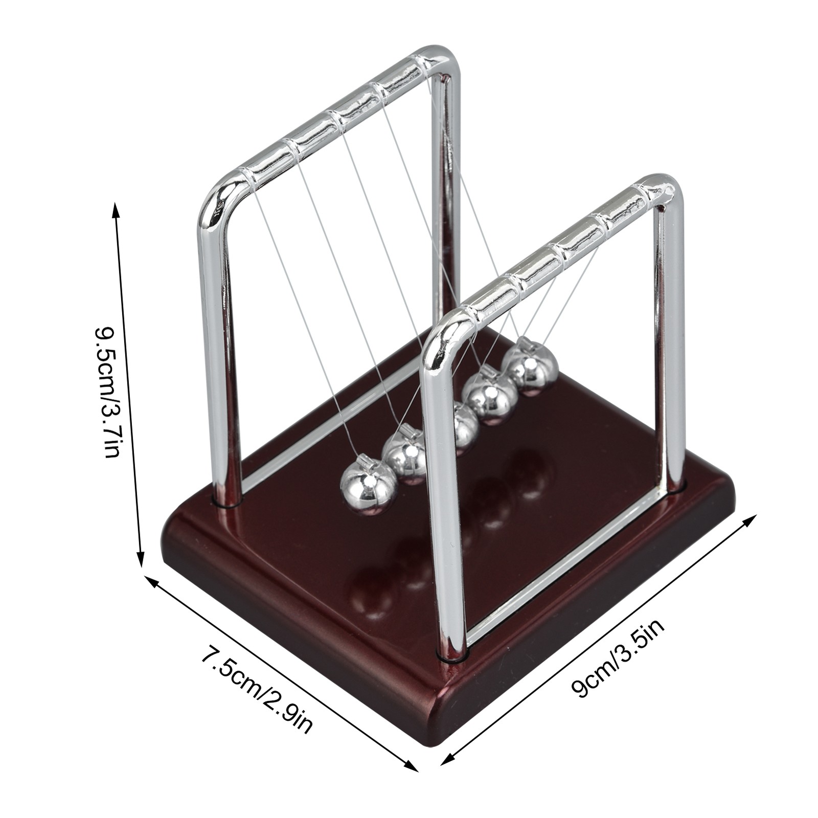 Balance Ball Physics Science Metal Office Games Desktop Decoration Toy