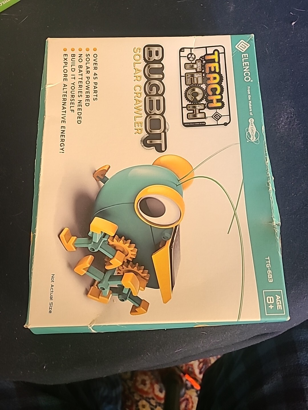 Elenco teach tech bugbot solar crawler unopened box