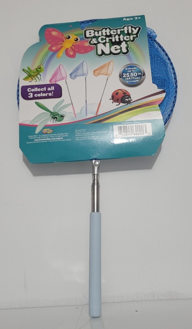 Explore Nature with Style: Creative Kids Butterfly & Critter Net in Captivating