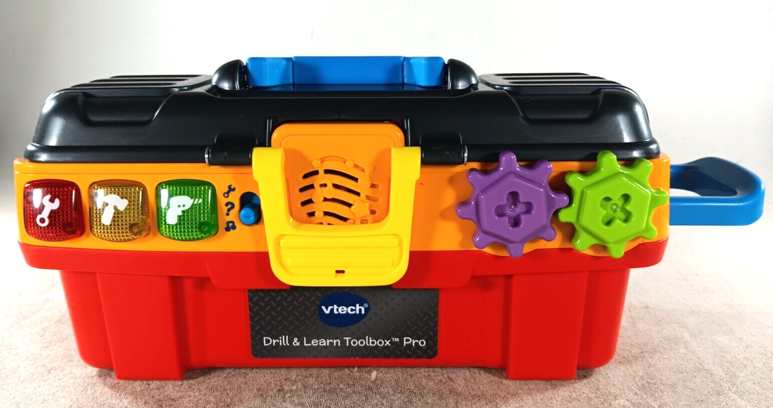 VTech Drill & Learn Toolbox Pro Talking Toolbox with Tools