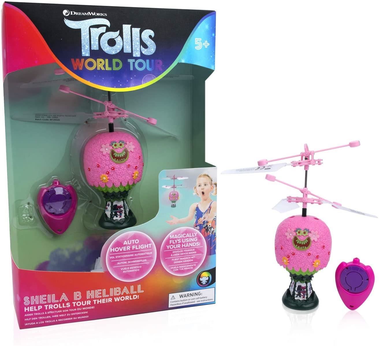 Trolls World Tour Hot Air Balloon Shelia B Heliball RC Hover Flying Ball