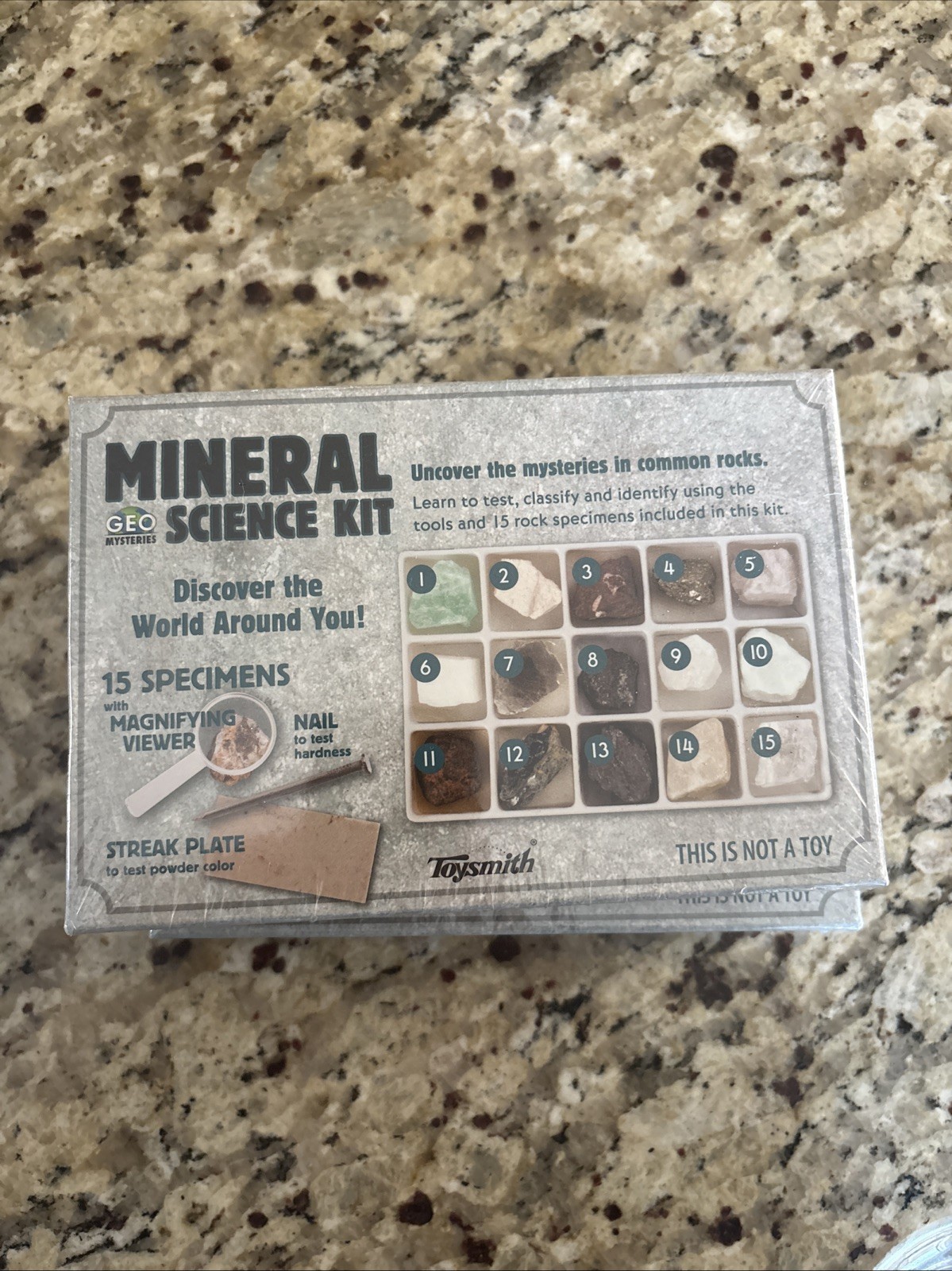 Mineral Science Kit STEM Educational Toys-Unopened