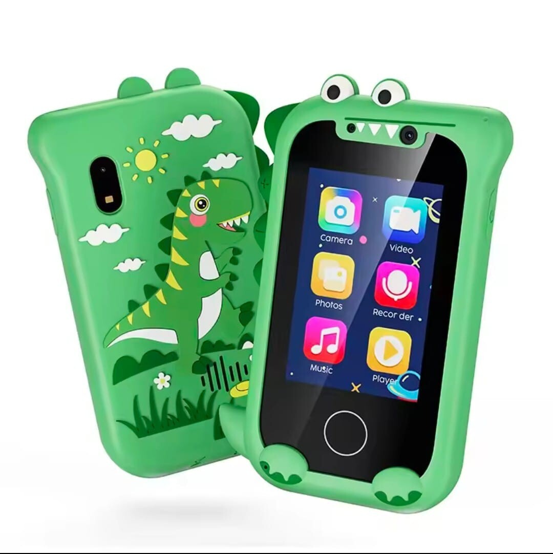 Smart Phone Toy for Kids – Dual Camera, MP3 Player, Touchscreen – Purple