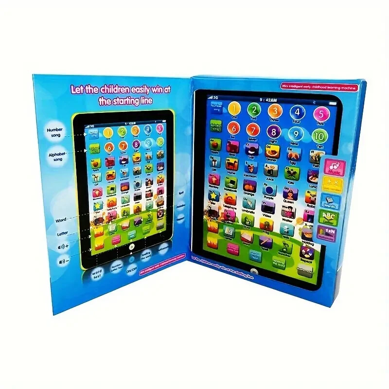 1pc. Learning Tablet Point Reading Early Education Touch Voice Educational Toy