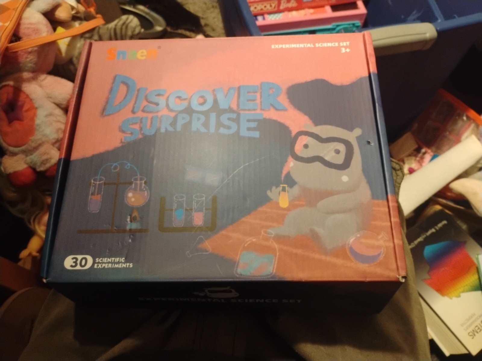 SNAEN Discover Surprise Experimental Science Set 30 Experiments To Test & Safe