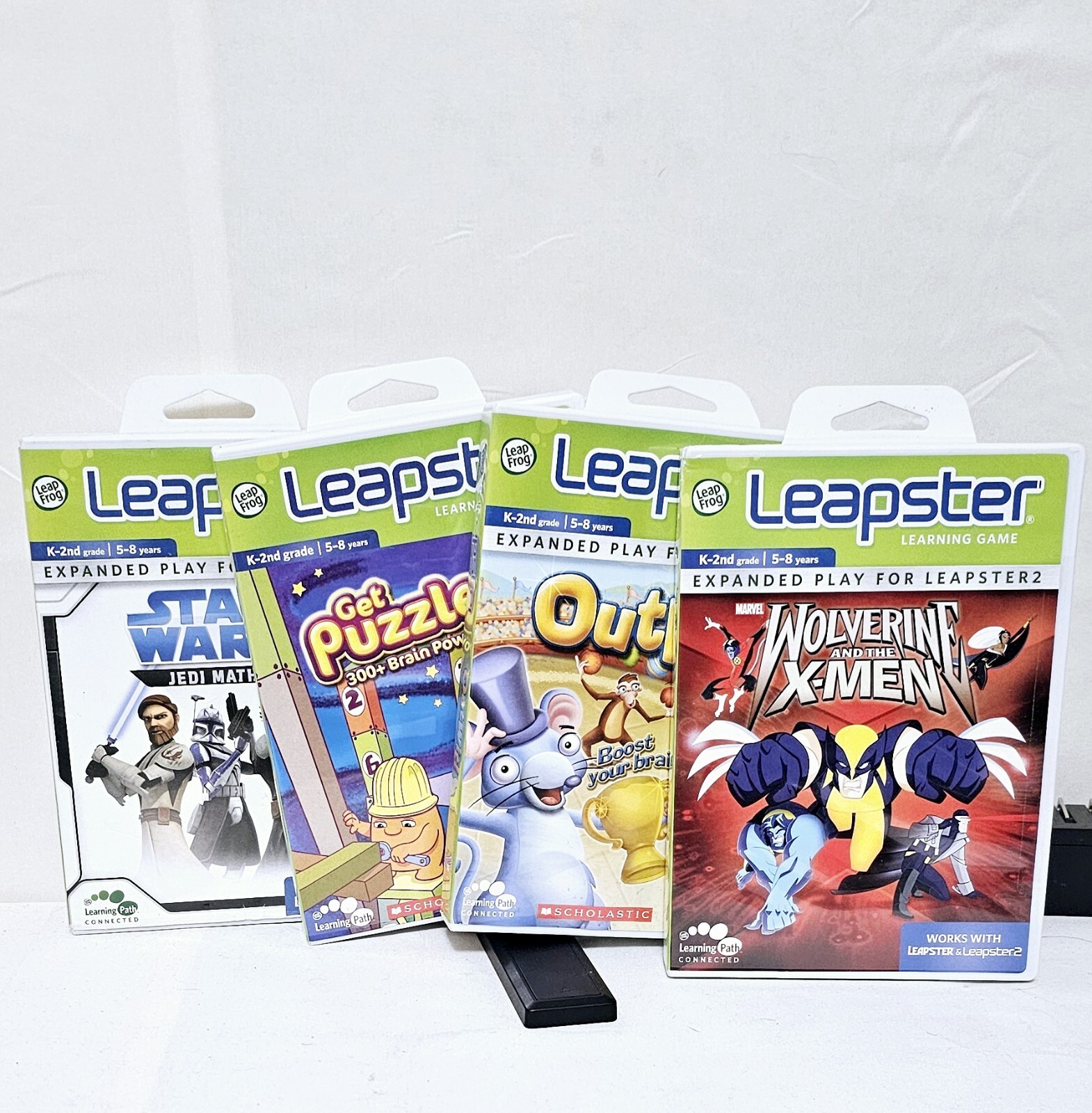 LEAP FROG Learning Games (K-2nd Grade) 5-8 Yrs For All Leapster Systems