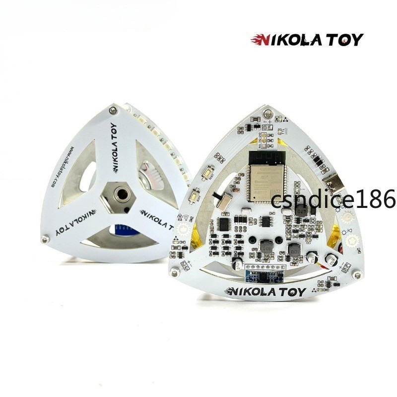 Original Self-balancing Leluo Triangle Desktop Ornament Momentum Conservation