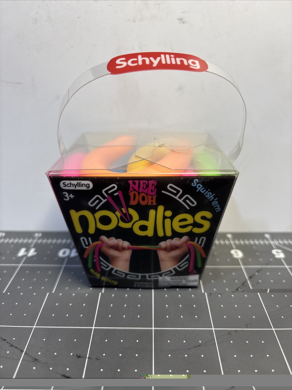 Nee Doh Schylling Noodlies Sensory Fidget Toy – 5 Colors – Authentic NeeDoh