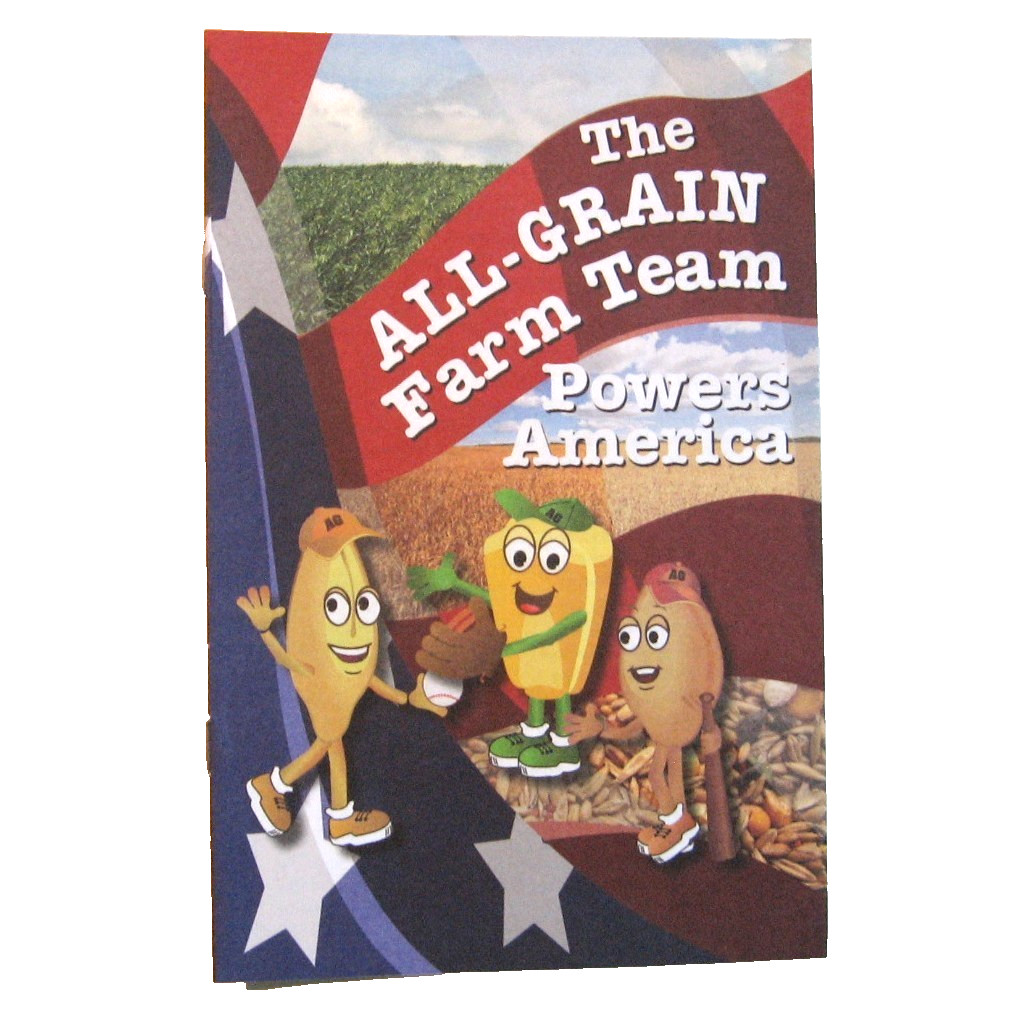 Childrens Activity Booklet The All Grain Farm Team Powers America Educational