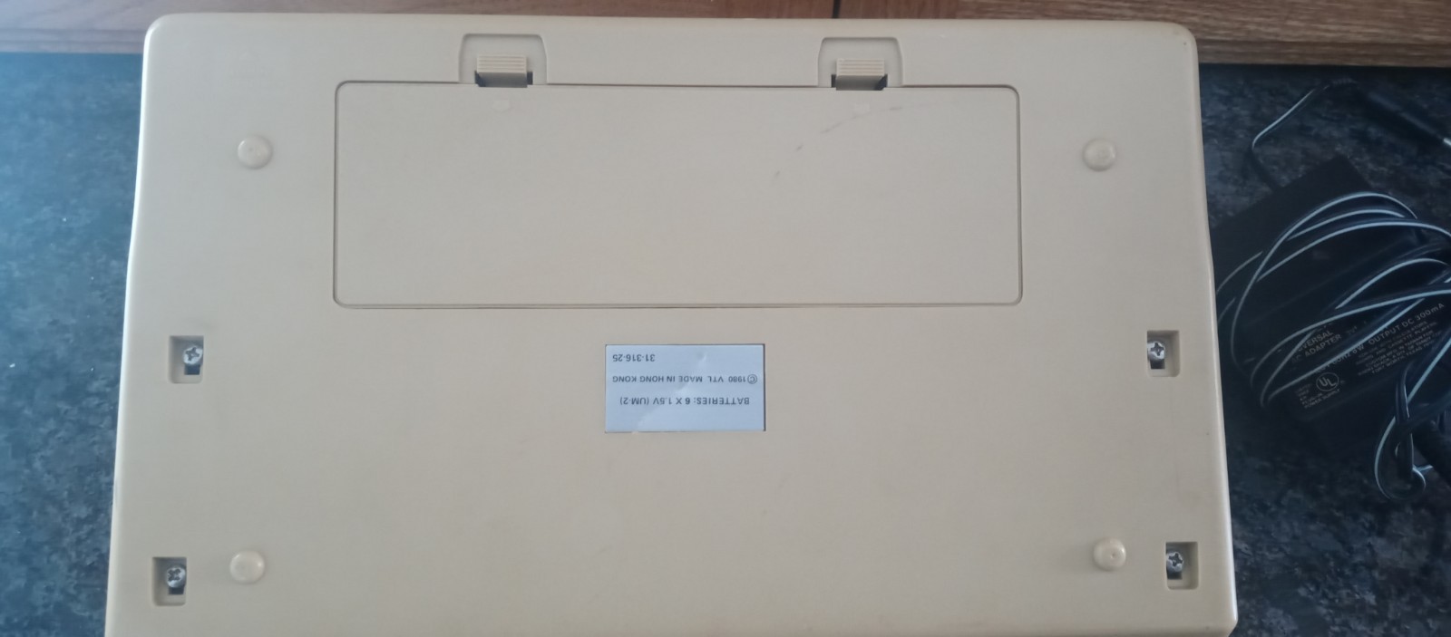 Vintage 1981 VTech Lesson One Electronic Learning System Tested And Works.