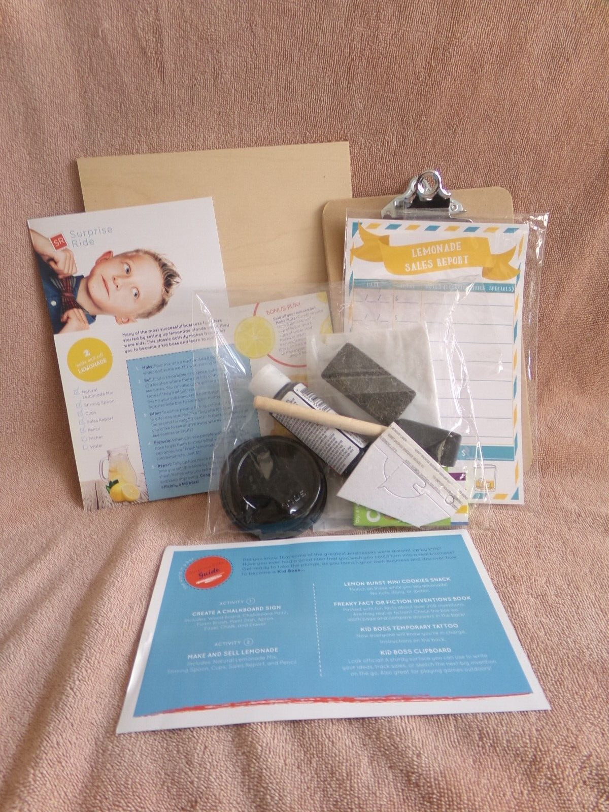 Surprise Ride Subscription «Summer Lemonaid Stand»