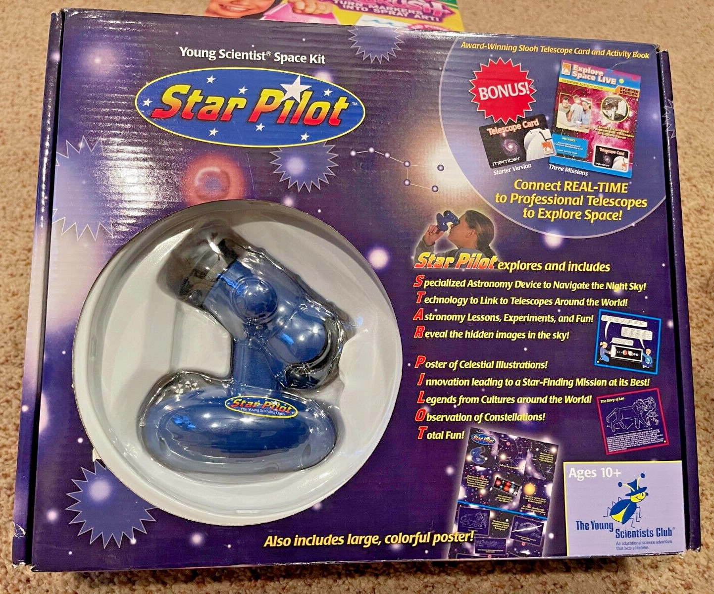 The Young Scientists Club – Space Kit Star Pilot Astronomy Celestial Explore New