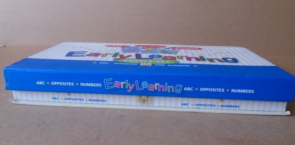 Early Learning Puzzle Set (ABC/Opposites/Numbers) by SpiceBox (100% complete)