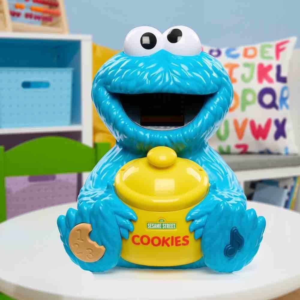 Sesame Street Cookie’s Counting Jar, 12-Pieces, 20+ Medium, Multicolor