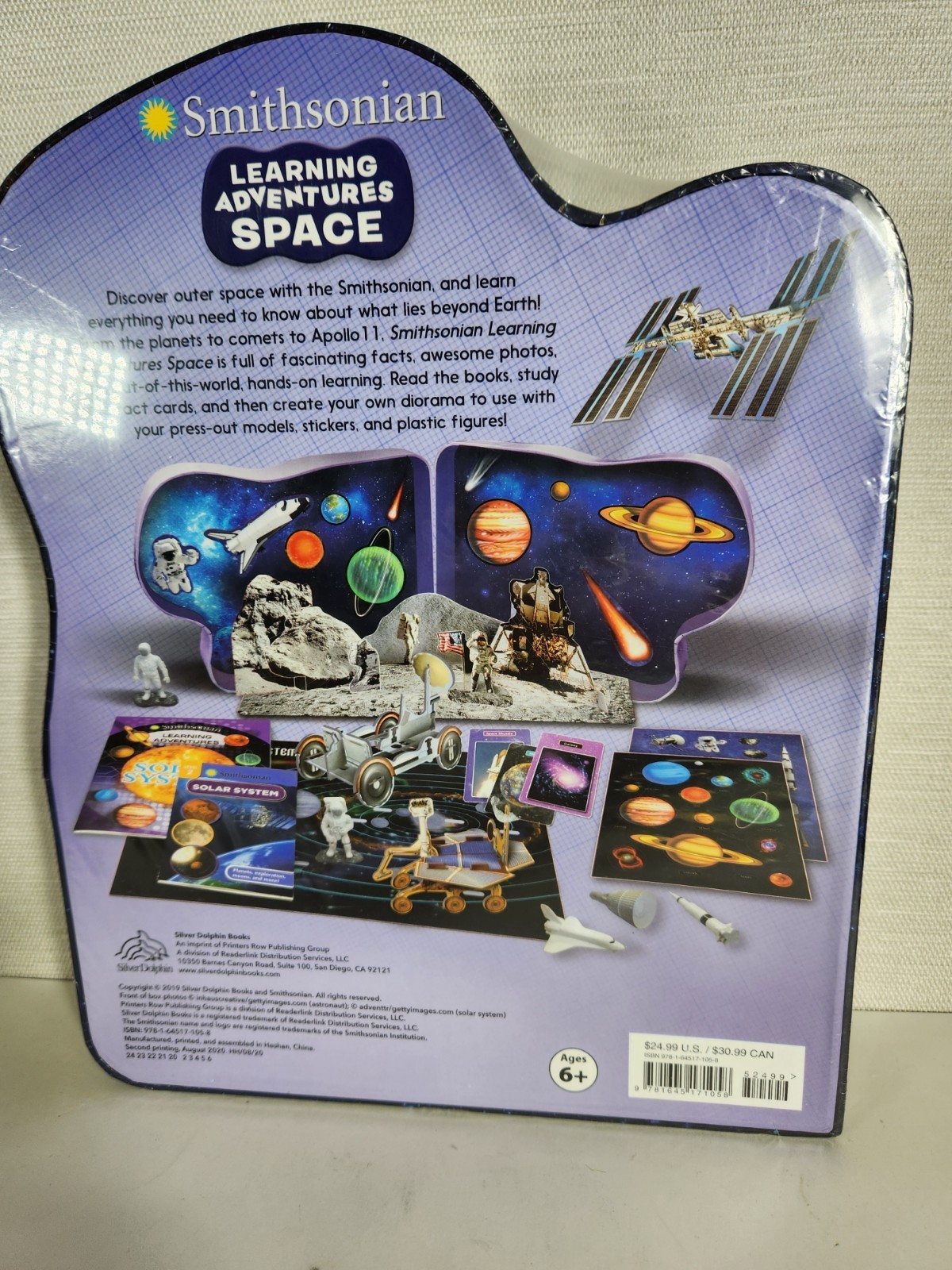 Smithsonian Learning Adventures SPACE Sealed New Activity Set & Educational Kit