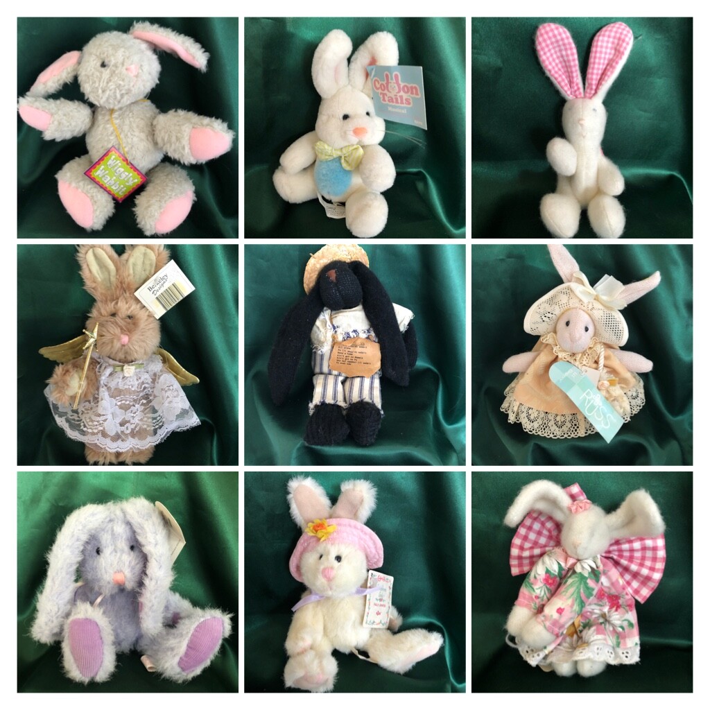 ASSORTED PLUSH SMALL BUNNY RABBITS, LAMBS – YOU CHOOSE!