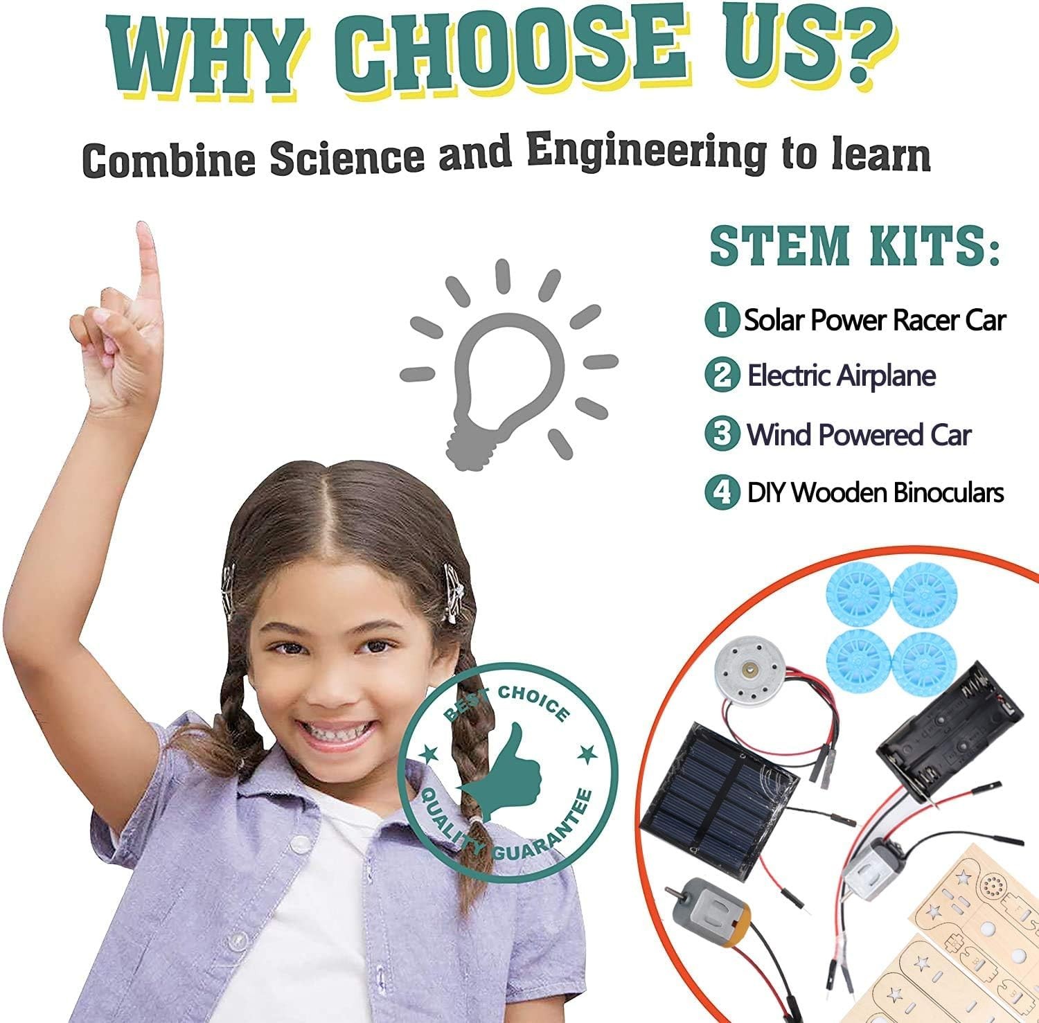 STEM Kits for Age 8-10-12-14, Science Projects for Ages 8-12, Stem Building T…