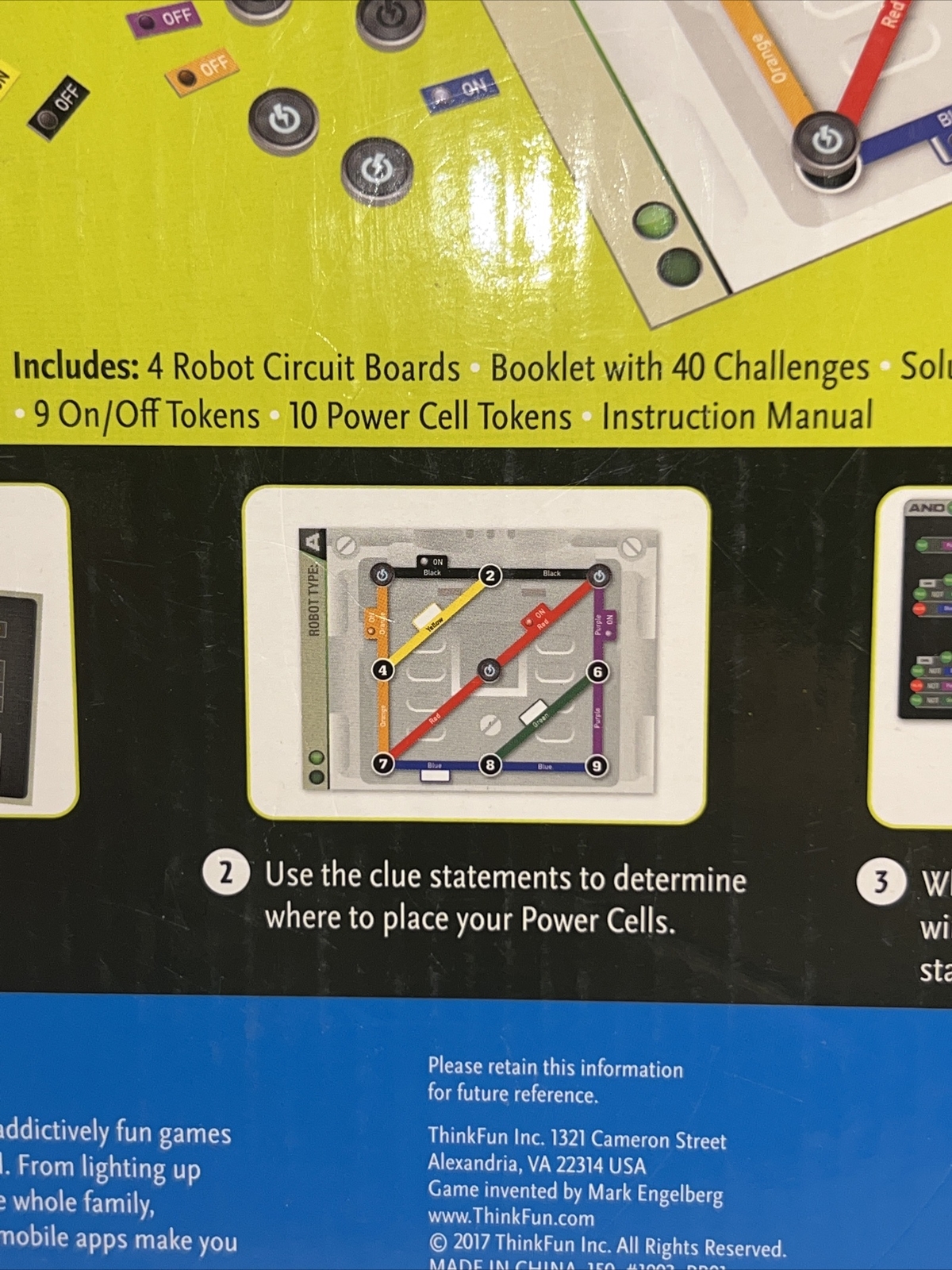 ThinkFun CODE Programming Game Series: Robot Repair -Open Box