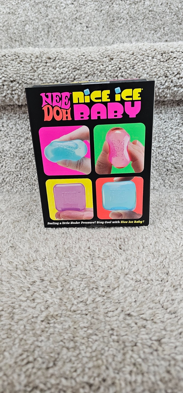 NeeDoh Nice Ice Baby Bundle (Mini Nice Cubes) 4 Pack – 100% Authentic – NEW