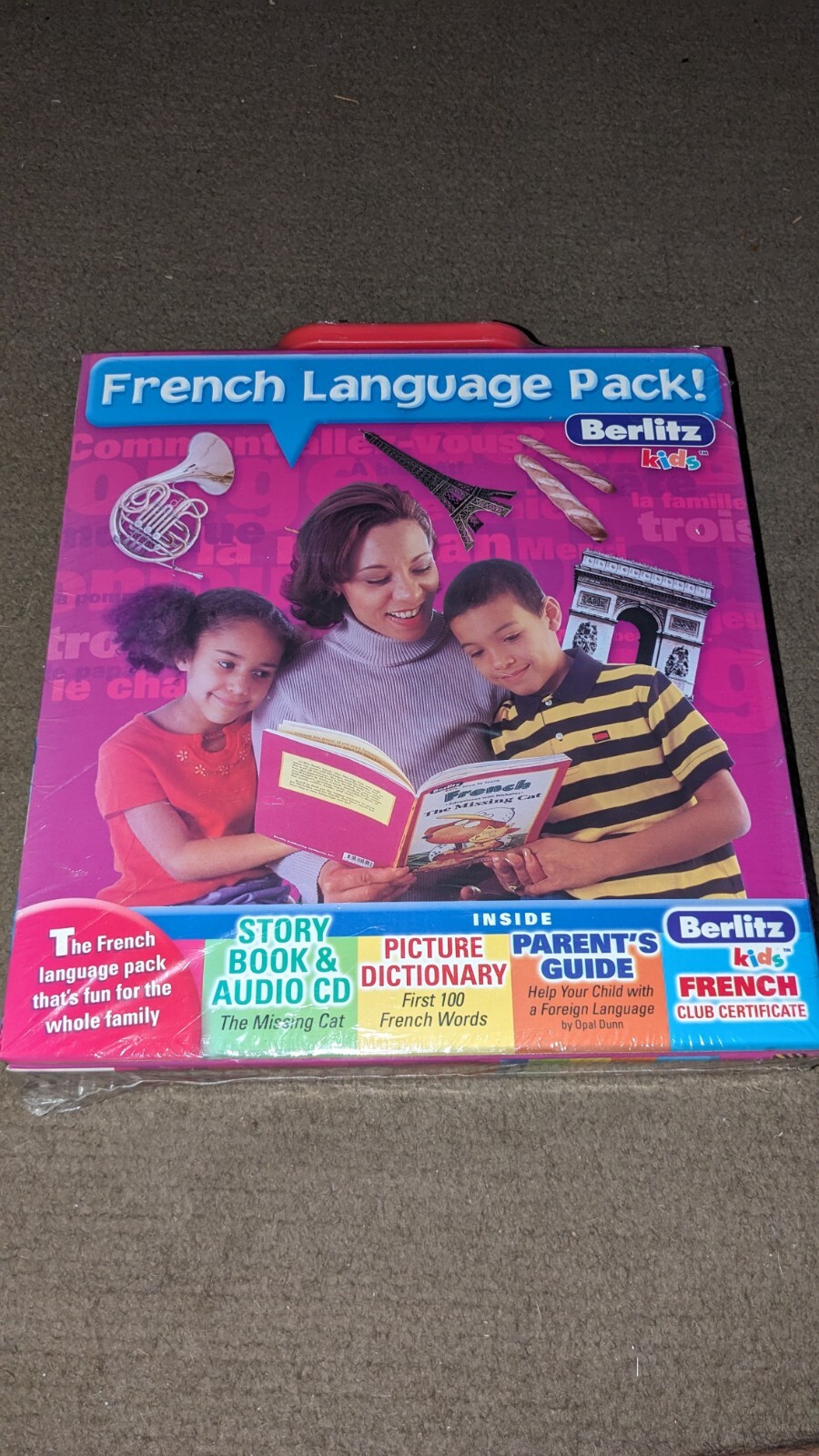 Berlitz Kids French Language Pack (French Edition) NEW SEALED Learn To Read