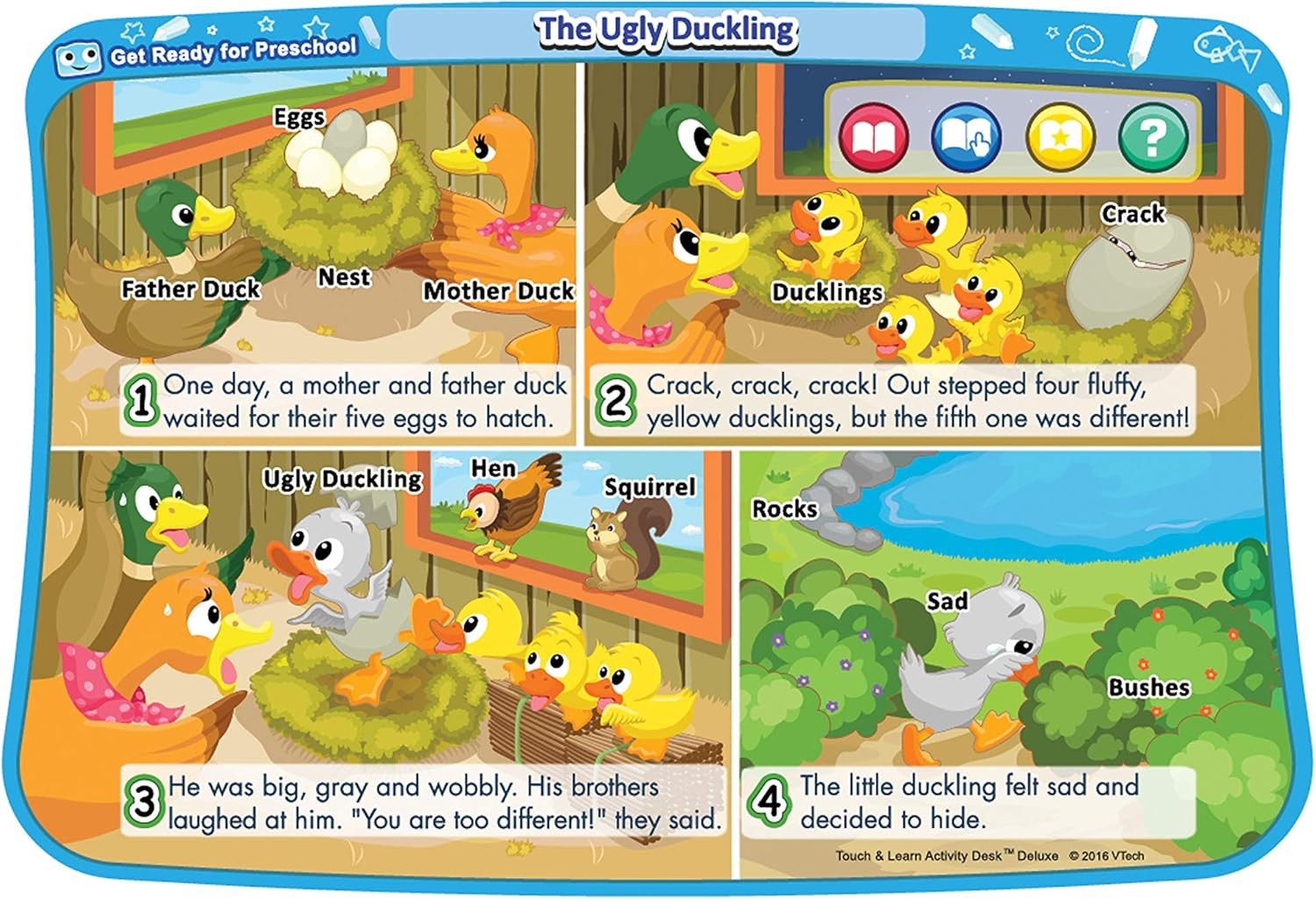 Vtech Touch and Learn Activity Desk Deluxe Expansion Pack – Get Ready for Presch