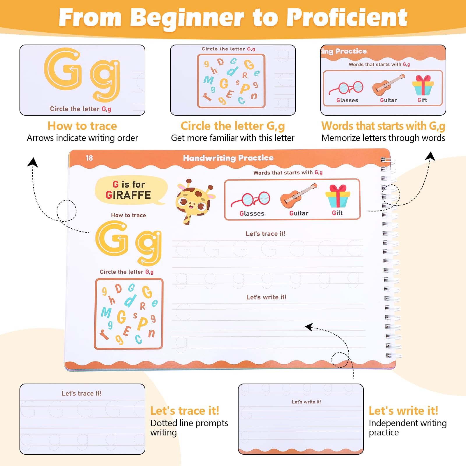 Thboxes Preschool Busy Book for Kids Ages 3-5 – 53 8.5 x 11 inches, Colorful
