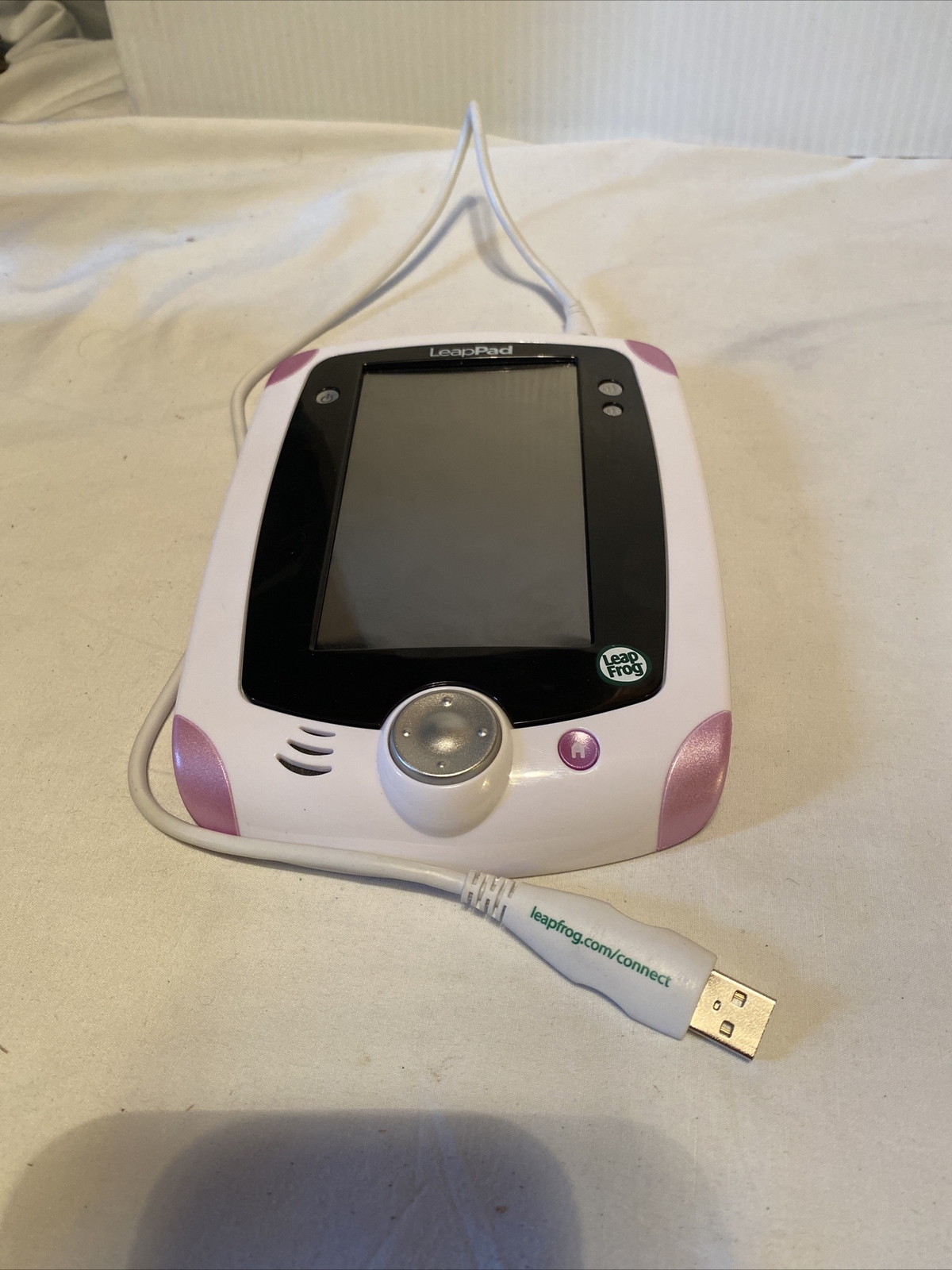 LeapPad LeapFrog #32400 Purple FOR REPAIR OR PARTS !!!!! READ DESCRIPTION
