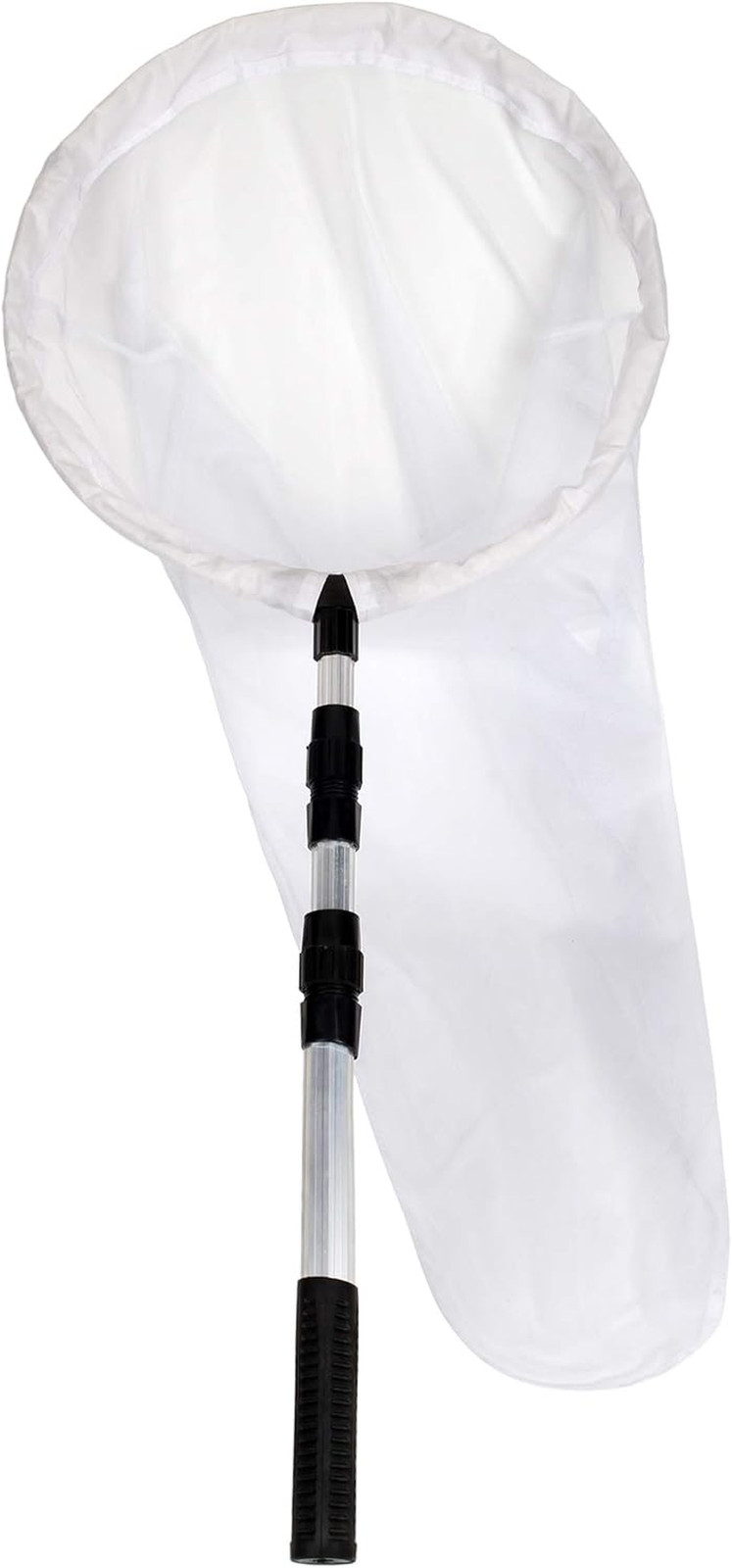 Large Insect and Butterfly Net with 14″ Ring, 32″ Net Depth, Extendable Handle t