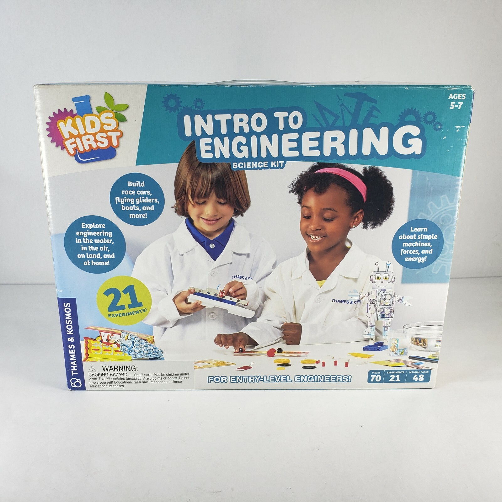 Intro to Engineering Science Kit Kids First Thames & Kosmos New in Box
