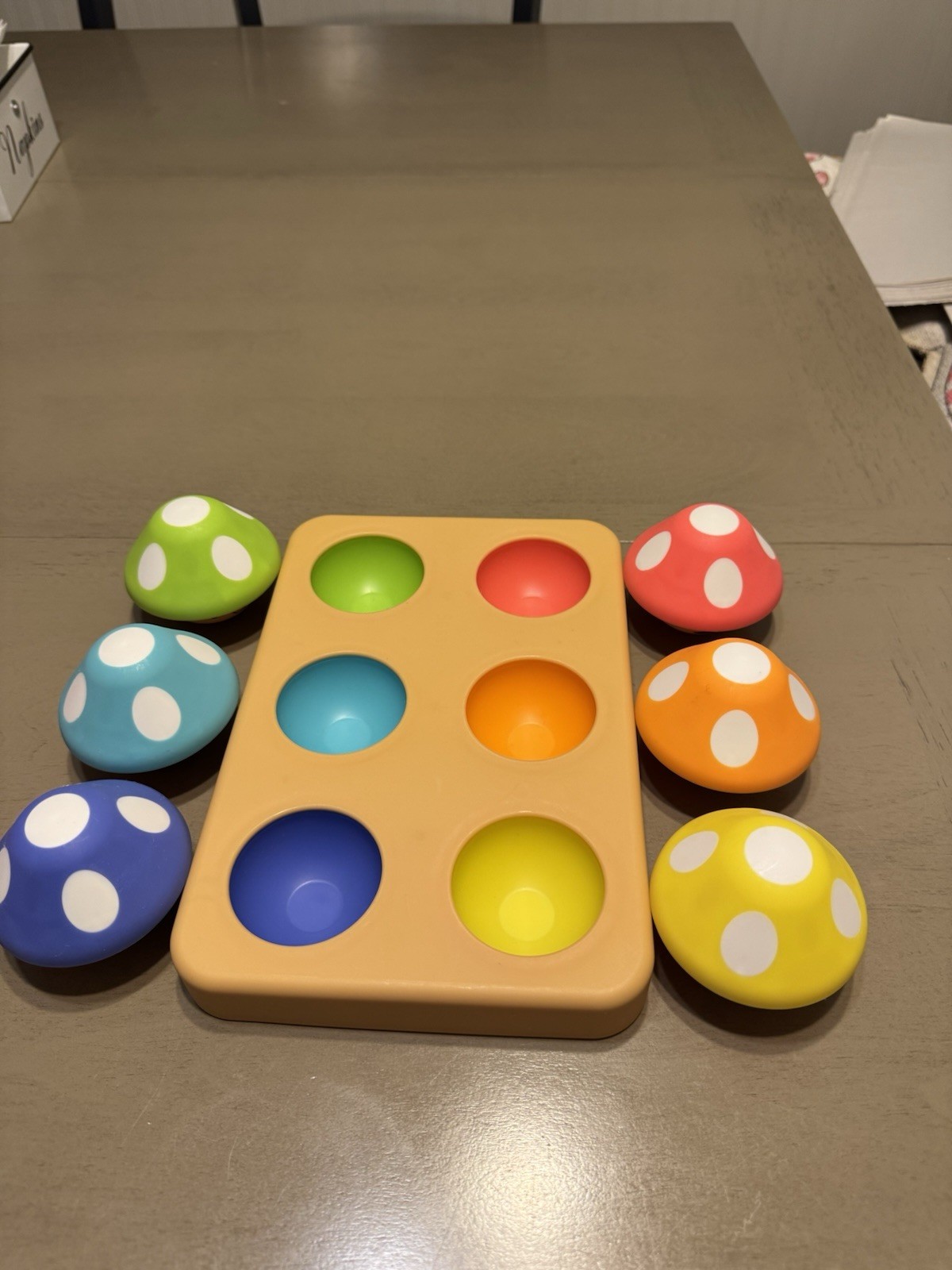 Sassy Mischievous Matching Mushrooms, Sorting Board, Social Emotional…