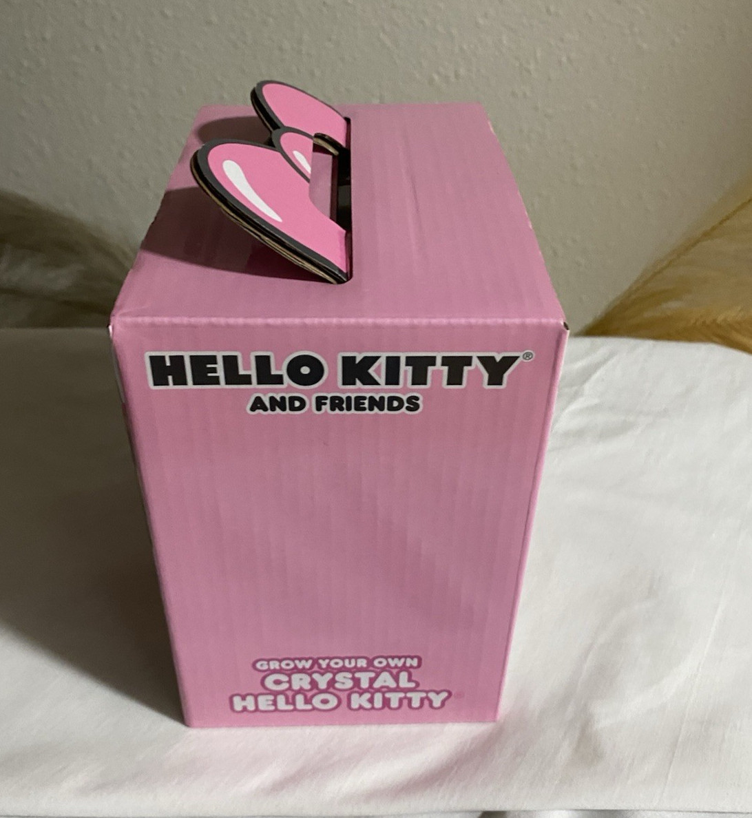 HELLO KITTY Grow & Paint Your Own Crystal Set Art Science Craft Toy NEW IN BOX