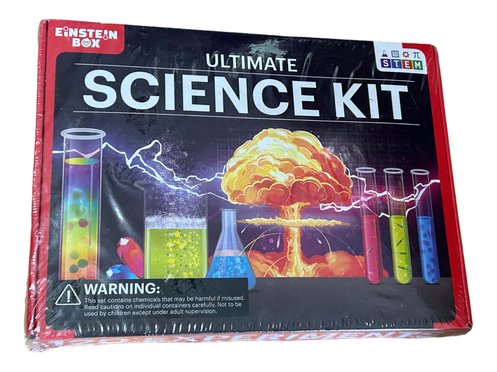Einstein Box Ultimate Science Kit – STEM Projects – 120 Experiments for Ages 8+
