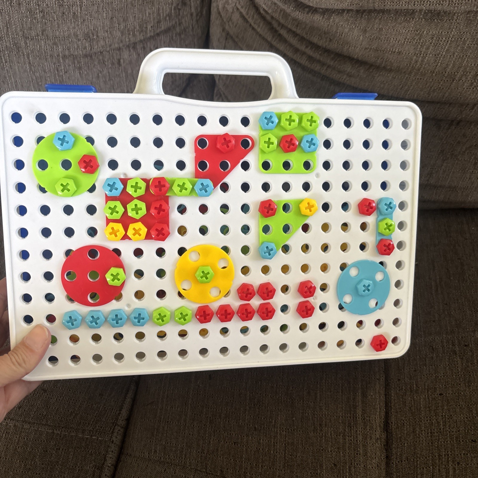 Occupational Therapy Fine Motor Skills Build Erect 179 Piece Case Incomplete