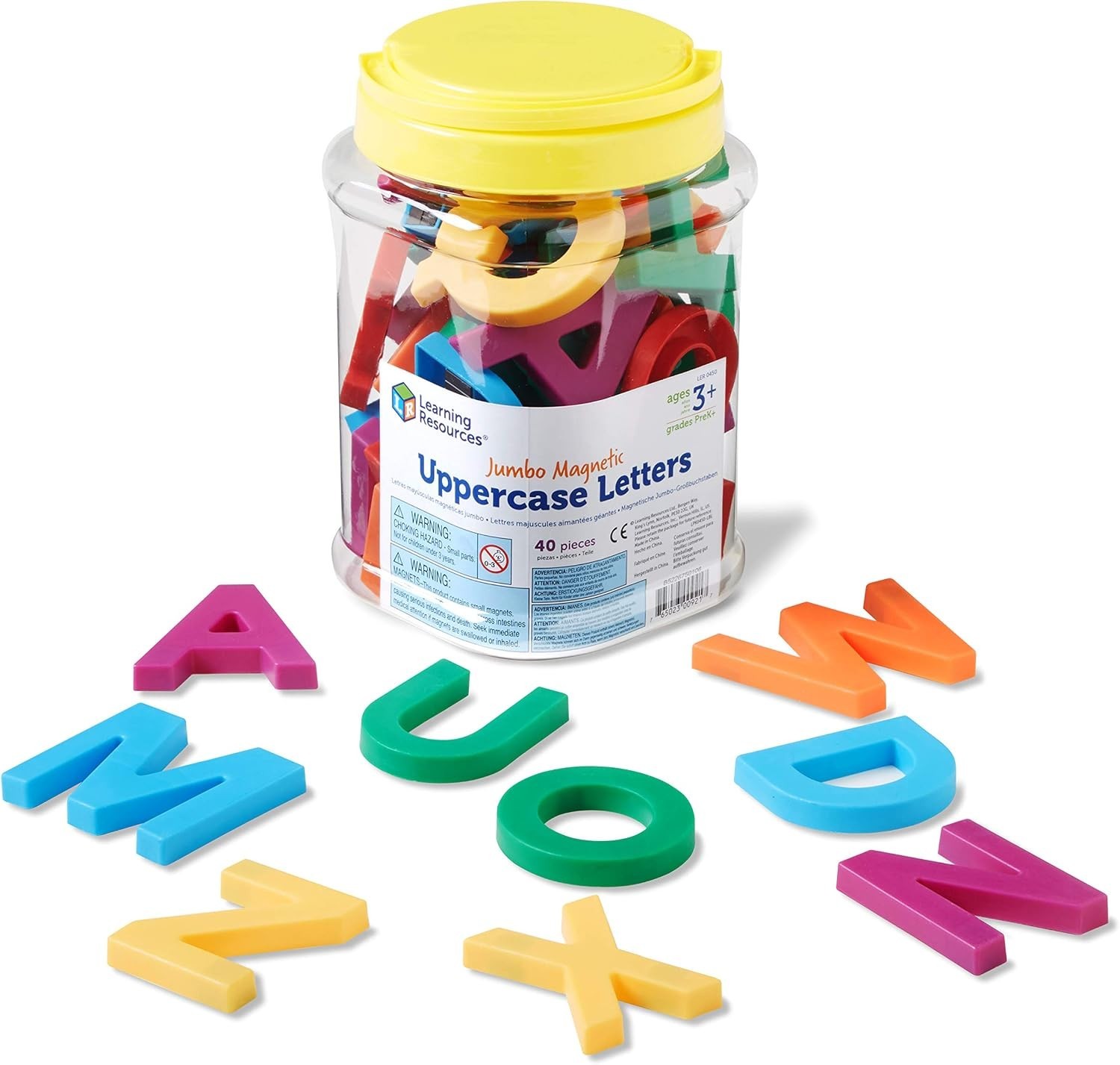 Educational Jumbo Magnetic Letters for Preschoolers – Safe & Interactive Play